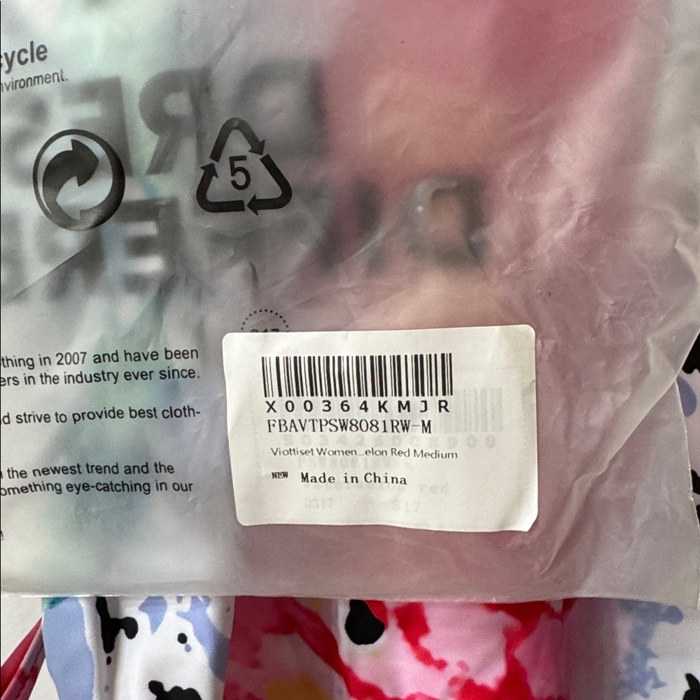 Colorful Tie-Dye Swimsuit - Picture 2 of 5